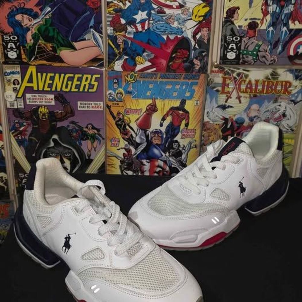 Polo Ralph Lauren Sneakers (Size 8.5) – Clean 🔥